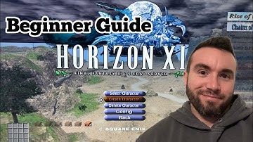 Beginner Guide Final Fantasy 11 HorizonXI