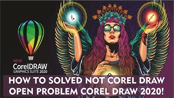 How to Solved Not Corel Draw Open Problem Corel Draw 2020! Pashto Point