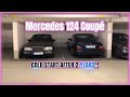 Mercedes 124 E320 Coupé first cold start since 2 years... ㉦