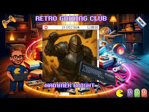 ナイトズーム Hammer Knight ZX Spectrum | Review & Gameplay | Retro 8-Bit