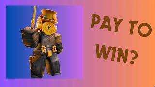 Is The *NEW ROBUX UNIT* actually *PAY TO WIN?!* (Roblox Toilet Tower Defense) Reviewing Units #6