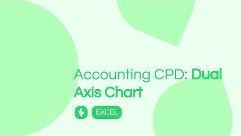 Excel: Dual Axis Charts