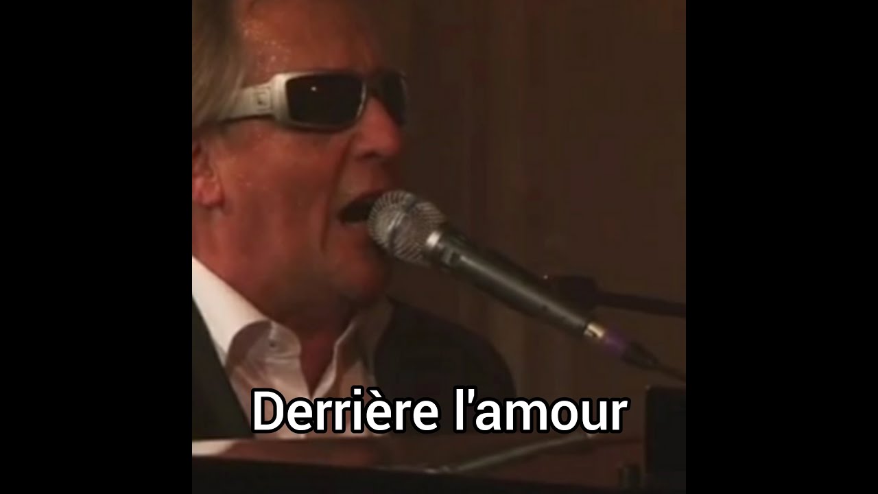 Hommage à Johnny : Gilbert Montagné Derrière l'amour (version live