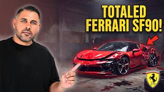 My $500k Ferrari SF90 is Completely Destroyed!