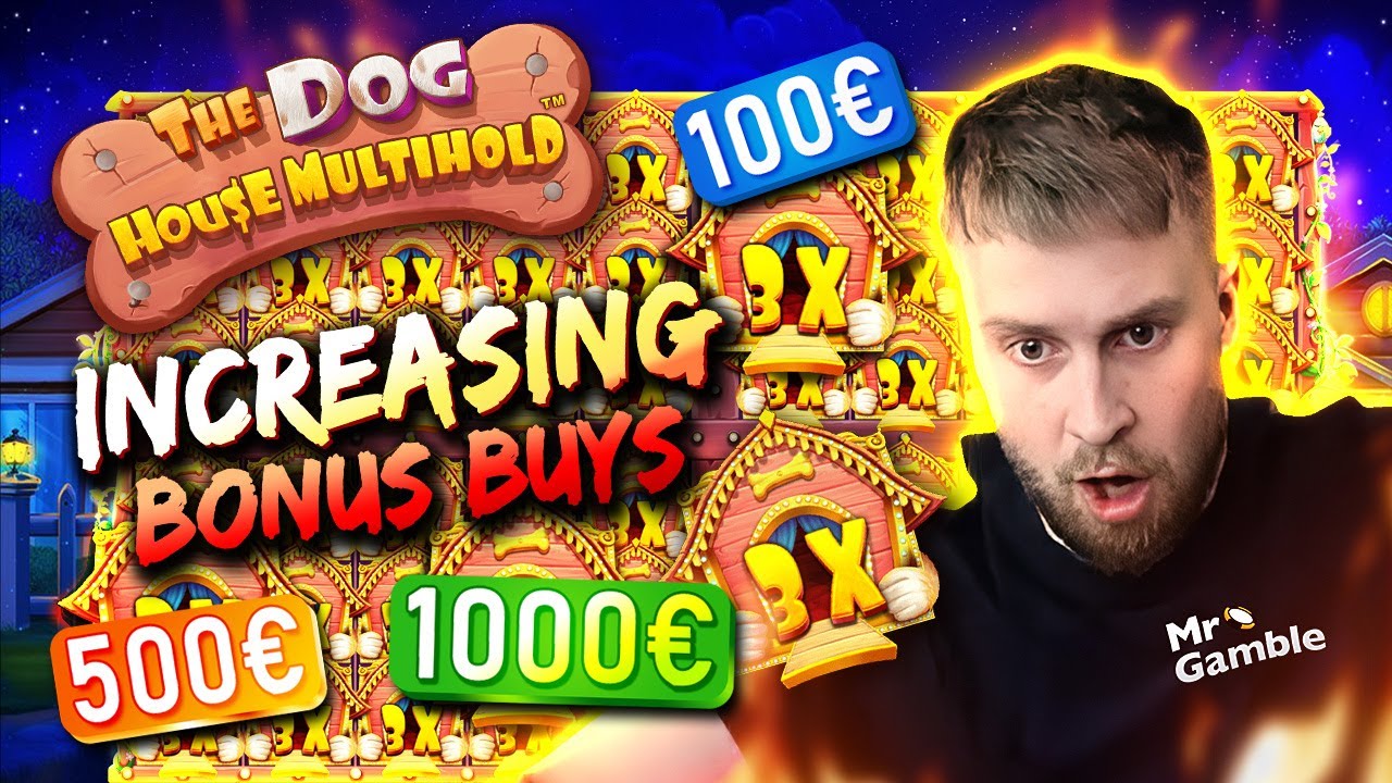 INCREASING BONUS BUYS ON THE DOG HOUSE MULTIHOLD 🤯 (HUGE BONUS BUYS)