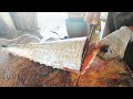 Huge Seer Fish Slicing |Fish Cutting Skills | Made In Sri Lanka