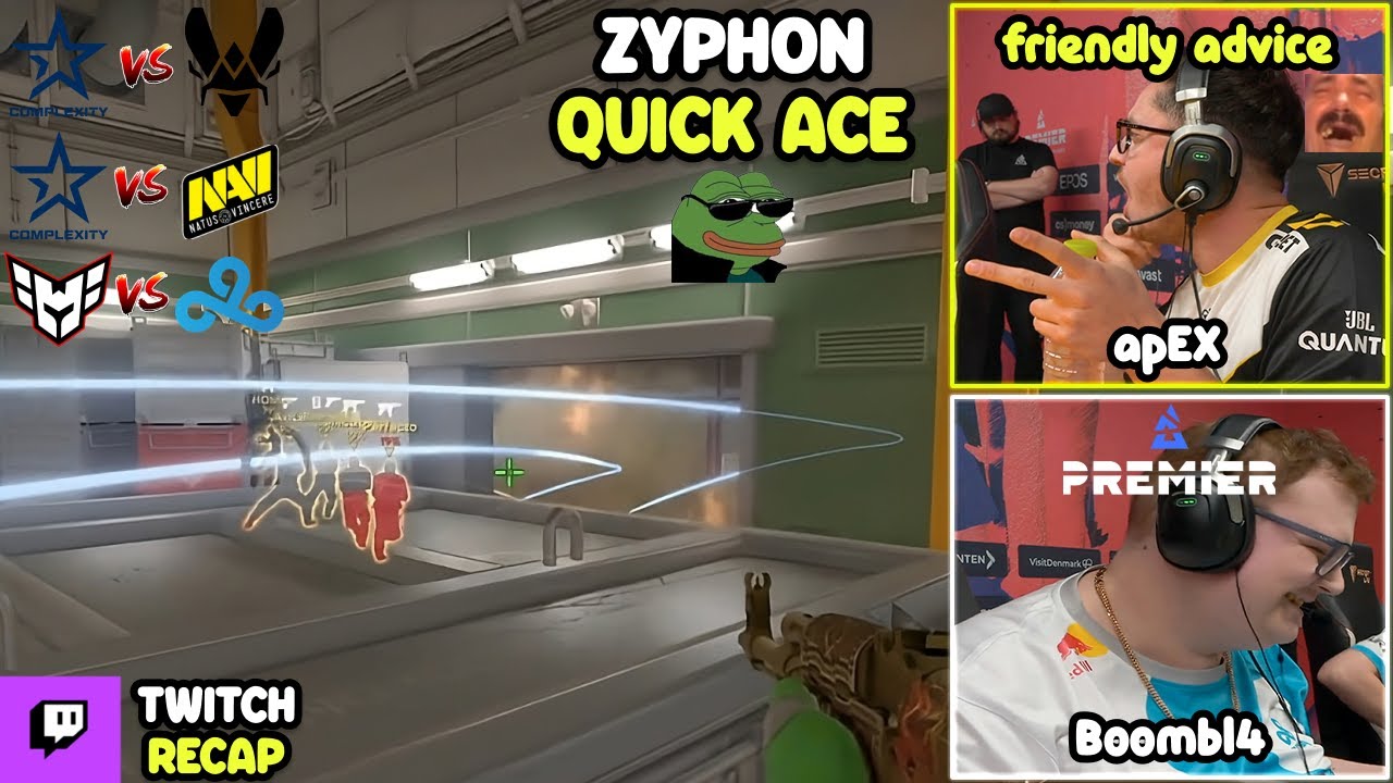 BLAST PREMIER PLAYOFF TOP HIGHLIGHTS! APEX TAUNTING COMPLEXITY? ZYPHOON ACE | CS 2 TWITCH HIGHLIGHTS