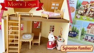 Sylvanian Families Calico Critters Cosy Cottage Starter Home Set and  Forest Nursery Unboxing Part 1