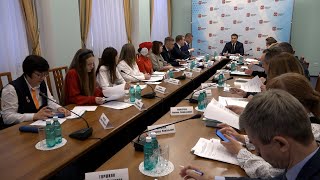 Заседание Координационного совета при Губернаторе Омской области