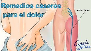 Piernas en caseros remedios dolor ciática las