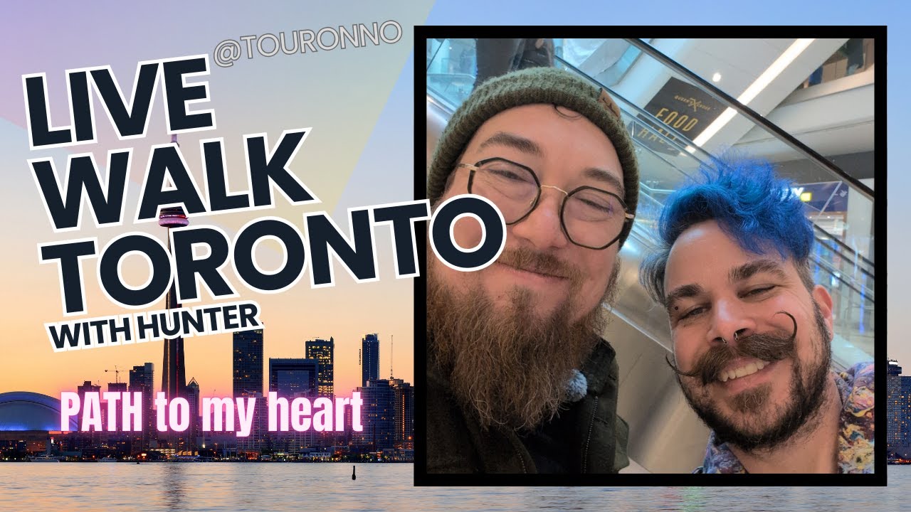 LIVE WALK TORONTO - DOWNTOWN with Hunter @JagerBaron - IN THE PATH