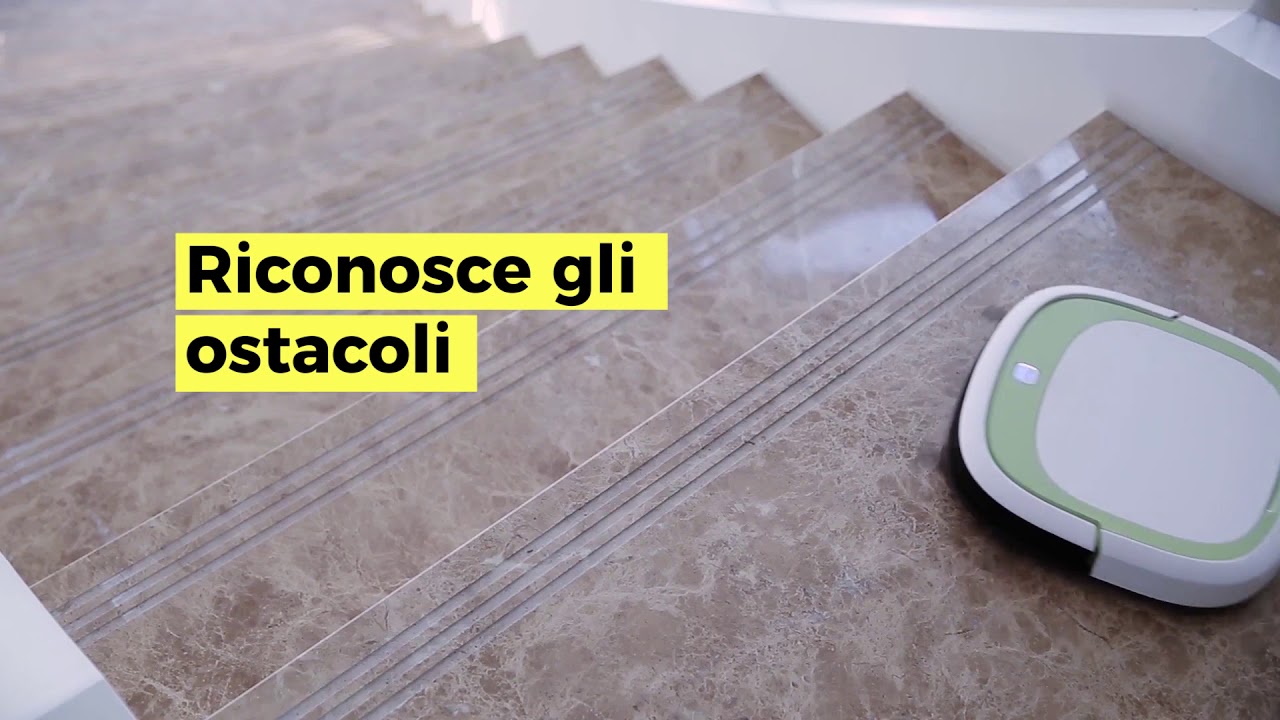 Robot aspirapolvere ultrapiatto - YouTube
