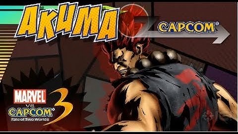 Marvel vs Capcom 3: Akuma Trailer