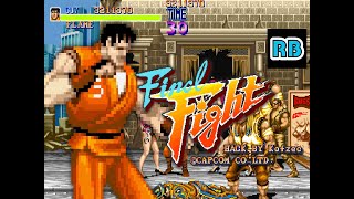 1989 [60fps] Final Fight (hack 2016) Guy Hardest Nomiss ALL