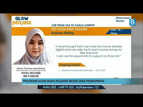 Program GLOW buka peluang besar jana pendapatan