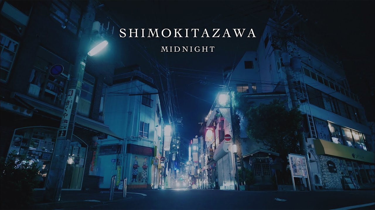 От полуночи до рассвета | Токио Прогулка от Симокитазавы до Сибуи | 4К