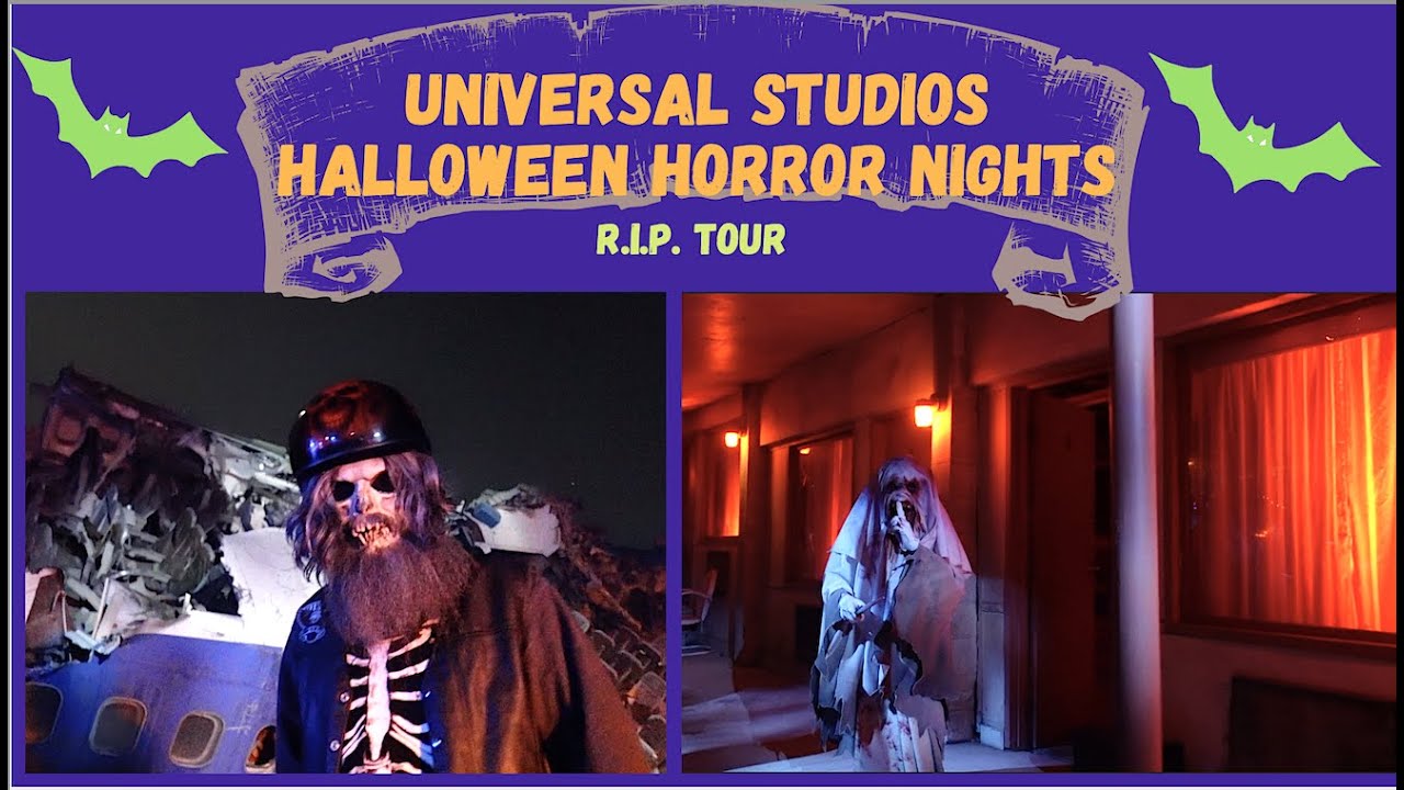 Halloween Horror Nights R.I.P. Tour 2022 Universal Studios Hollywood