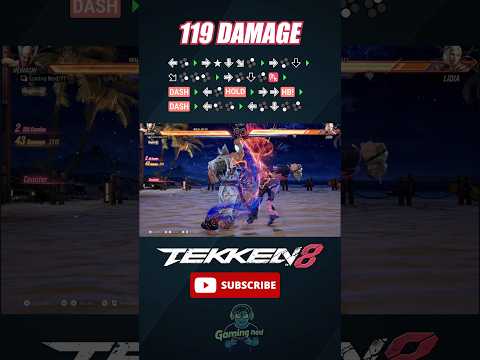 HEIHACHI MISHIMA Combo Route Tekken 8 Season 2 #tekken8 #shorts #youtubeshorts
