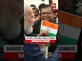 Grand Welcome for PM Modi in Rome, Indians Cheer Loudly #pmmodi #italy #rome