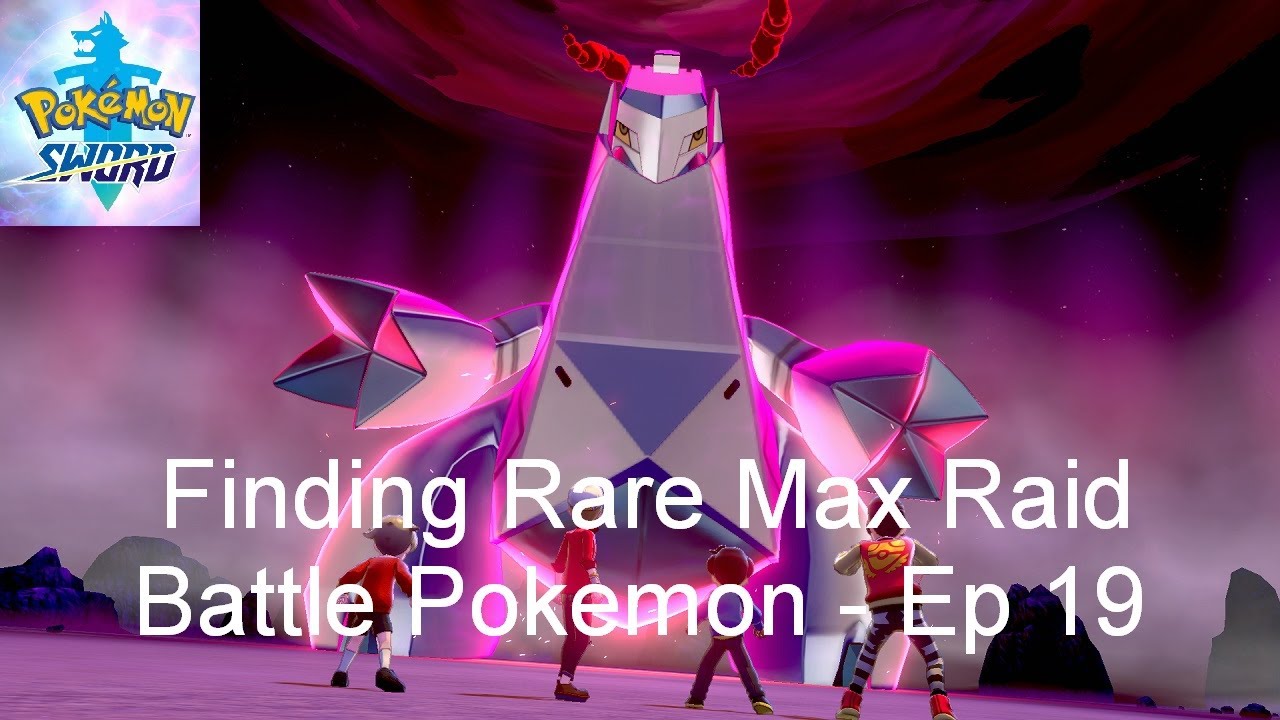 Finding Rare Max Raid Battle Pokémon Pokémon Sword [Ep 19] YouTube