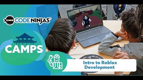 Code Ninjas Camps: Intro to Roblox Development