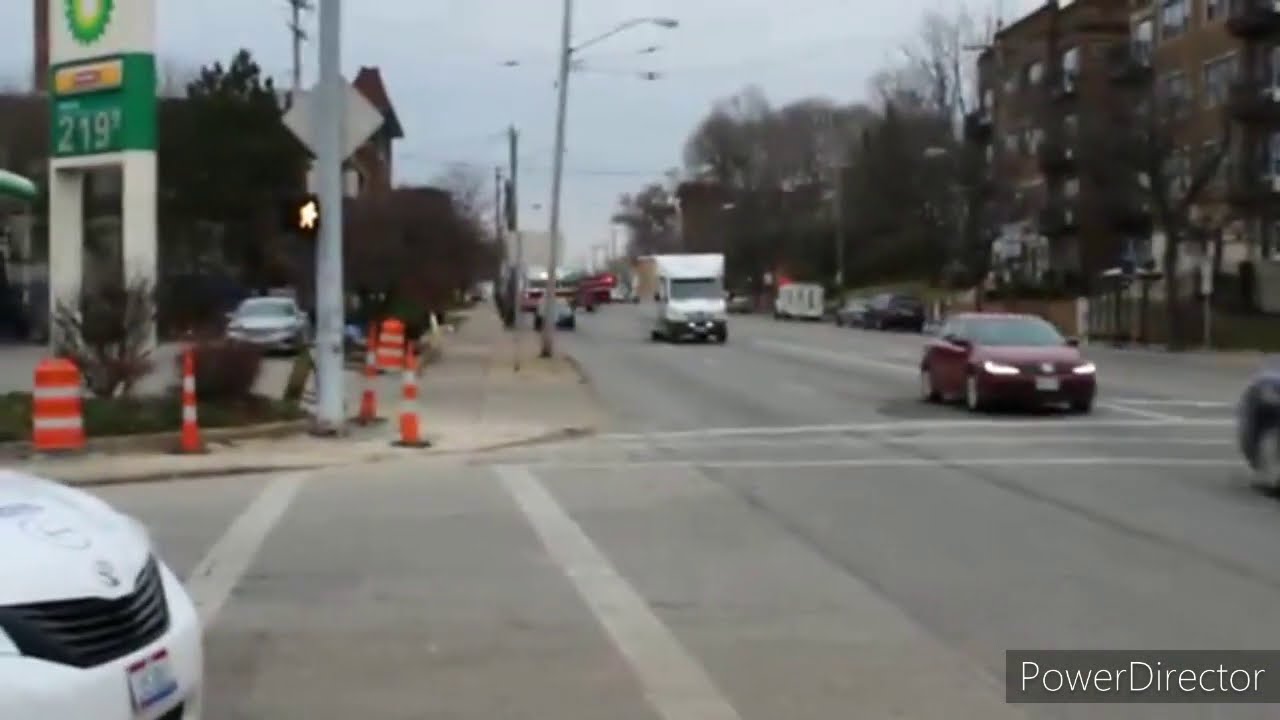 Engine 6 engine 2 truck 3 medic 4 responding to a structure fire - YouTube