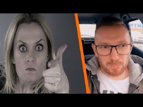 Таксист поймал пассажирку которая его кинула