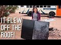 Solar Panel Flew Off Our Roof + Beating the Summer Heat in Moab Utah