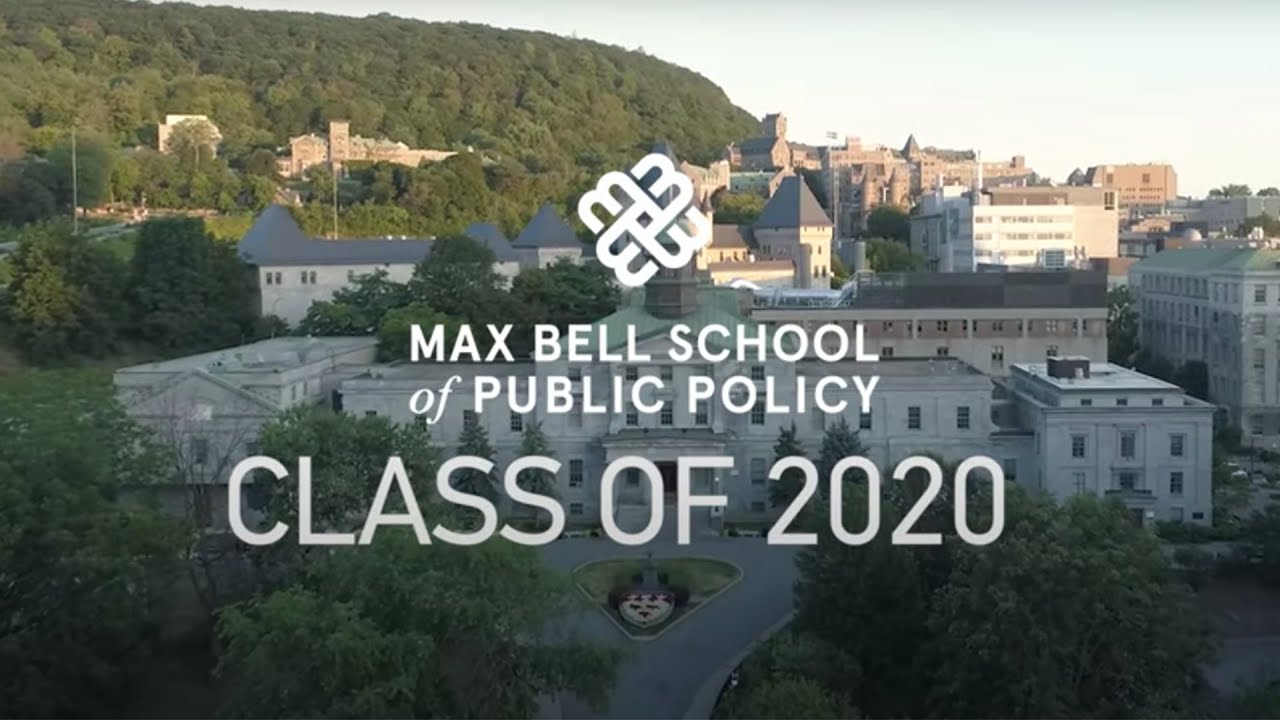 Download Max Bell School of Public Policy MPP Graduation 2020