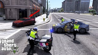 Patroli Kejar Kejaran Polisi Dengan Maling Di Jalan Raya! GTA 5 Mod Indonesia