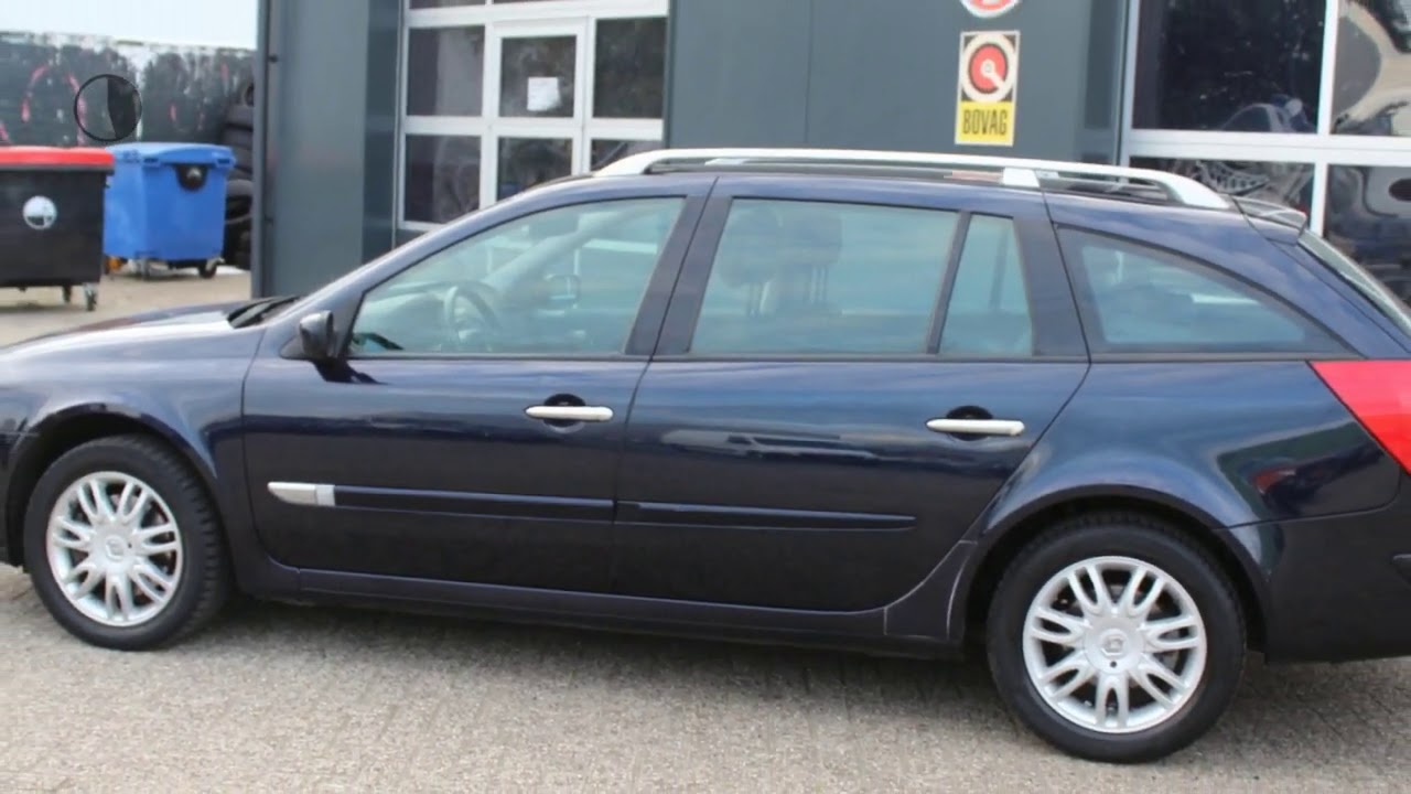 Renault Laguna Grand Tour 2 0 16v Privilege 135pk Xenon Navi Half Leder Clima Cruise Elek Youtube