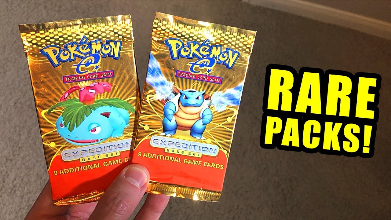 *RARE VINTAGE BOOSTER PACKS!* Opening Pokemon Cards EXPEDITION Original