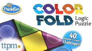 Color Fold Logic Puzzle from ThinkFun screenshot 4