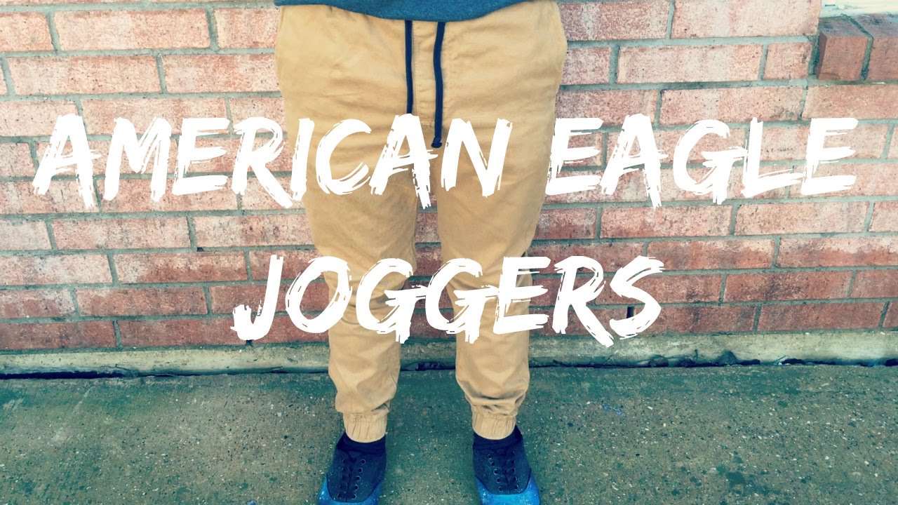 american eagle jean joggers