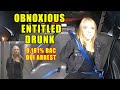 Bodycam DUI Arrest - Obnoxious and Entitled 25-Year-Old Woman Gets Arrested for DUI