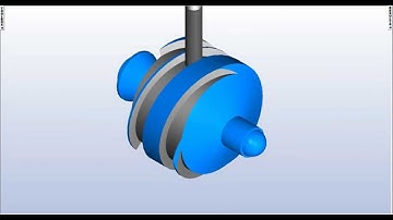 Milling an Inducer using a 4th axis example