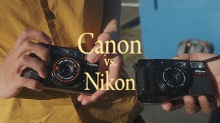 Canon Sureshot vs. Nikon One-Touch Film Camera Comparison screenshot 5