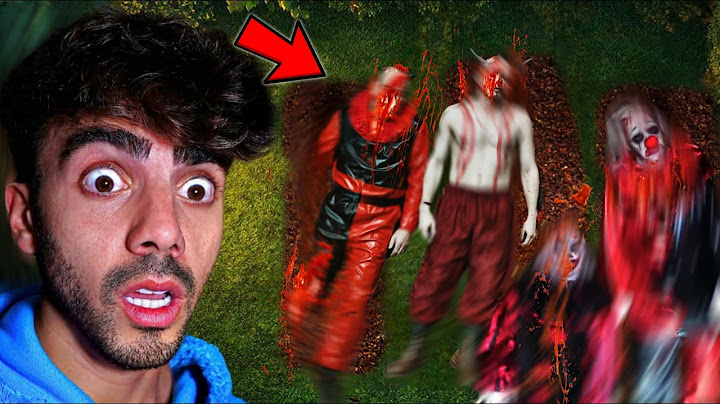 Urgent! Fede Vigevani found the bodies of the dead clowns.