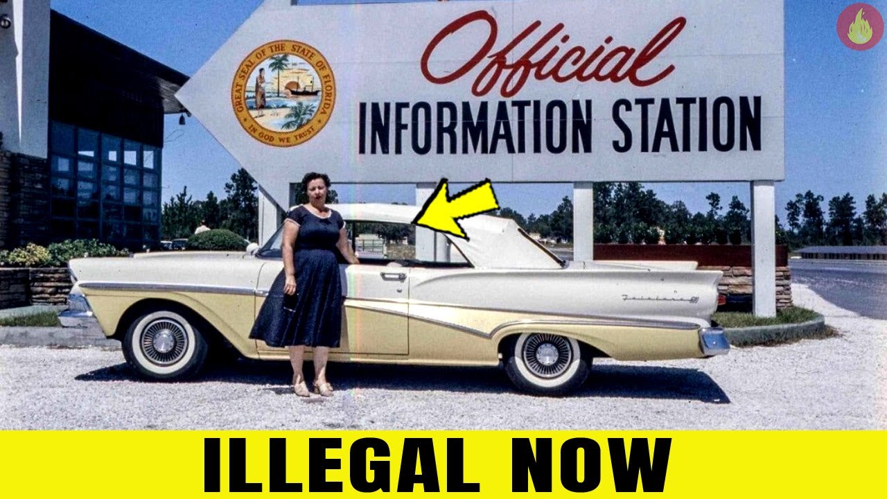 Strange Things Old Cars Had That Would Be Illegal Today