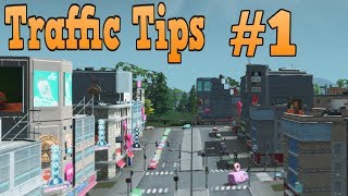 Cities Skylines Traffic Tips: 1 - Pedestrian walkways