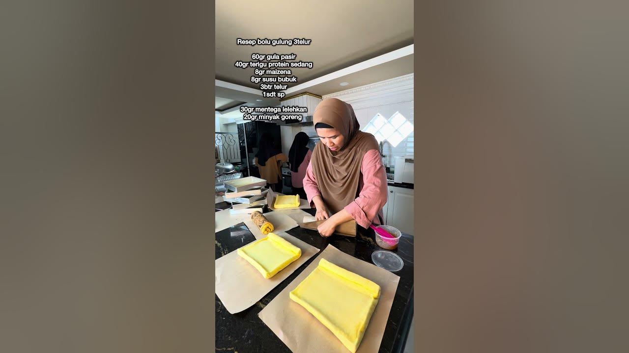 #resep #tipsbaking #bolugulung #rollcake
