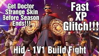 How to level up fast! - Fast XP Glitch - 1v1 Build Fight | Hid