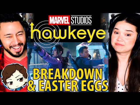 Marvel HAWKEYE | Breakdown, Avengers and Daredevil Easter Eggs Explained | Reaction