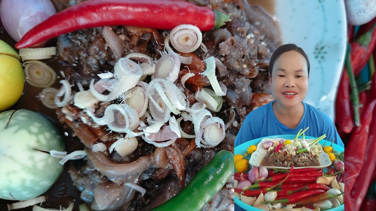 ส้มปลาจ่อม😋ปลาแดกน้อยแซ่บๆนัวๆ