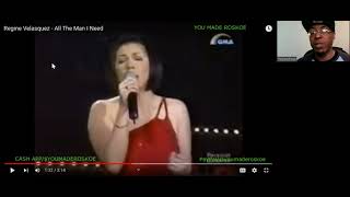 Regine Velasquez - All The Man I Need (Live) Reaction #reginevelasquez #music