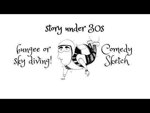Scuba, Bungee or Sky Diving| Comedy Sketch| Vijeth V S