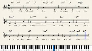 I'm Old Fashioned [lead sheet]