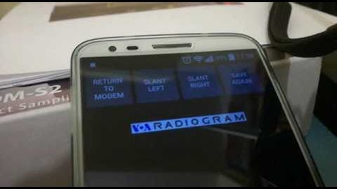 Decoding of VOA Radiogram with TIVAR and TECSUN PL-660