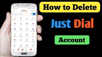 How to delete Justdial Account