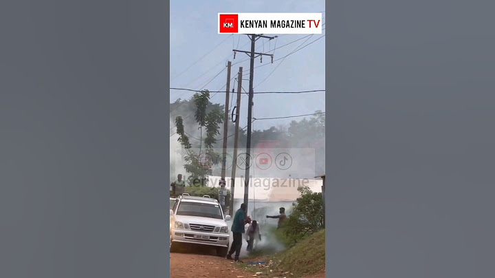RAW VIDEO of Bobi Wine getting shot by Uganda police live on camera